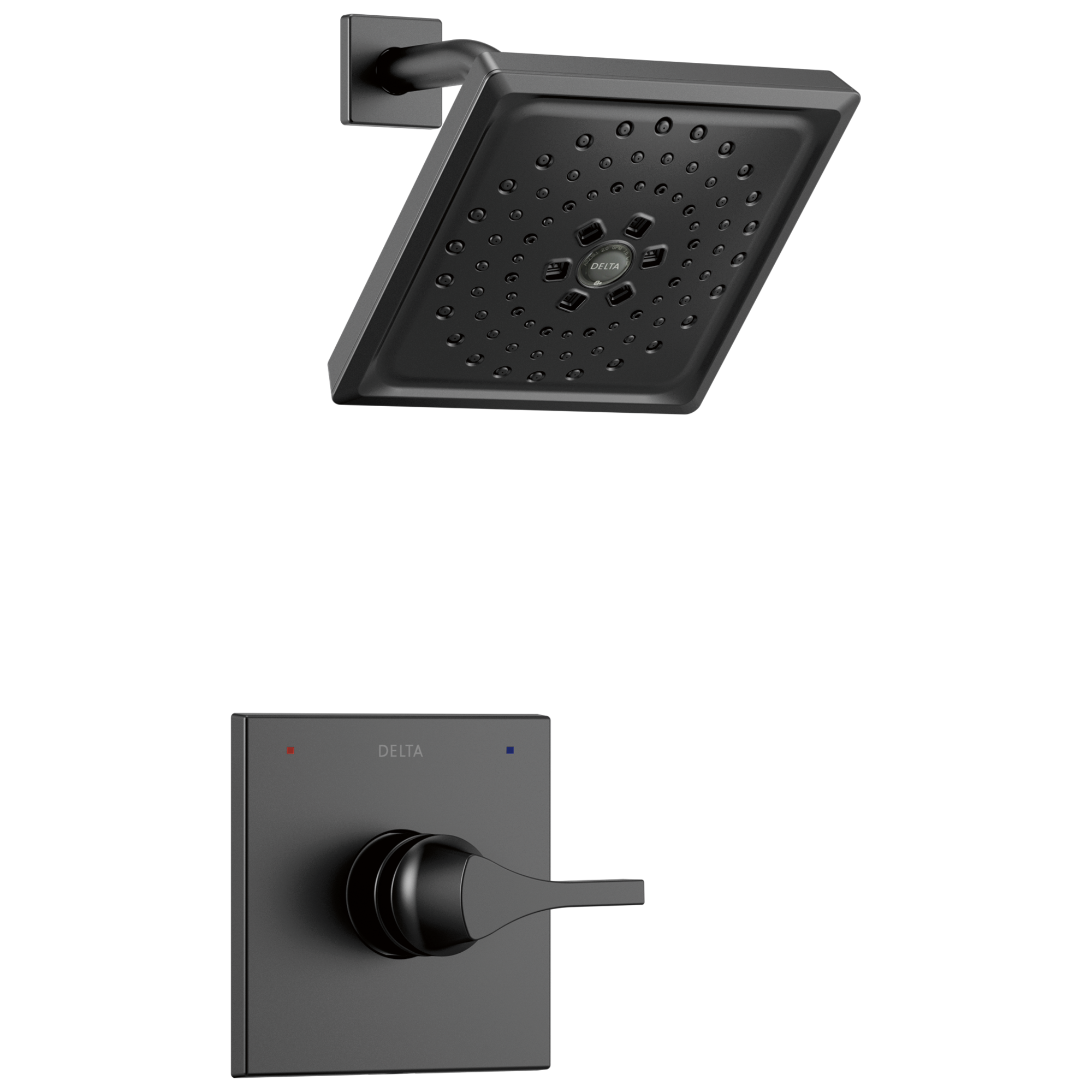 Delta Faucet Zura Monitor 14 Series H2OKineticShower Trim - Matte Black