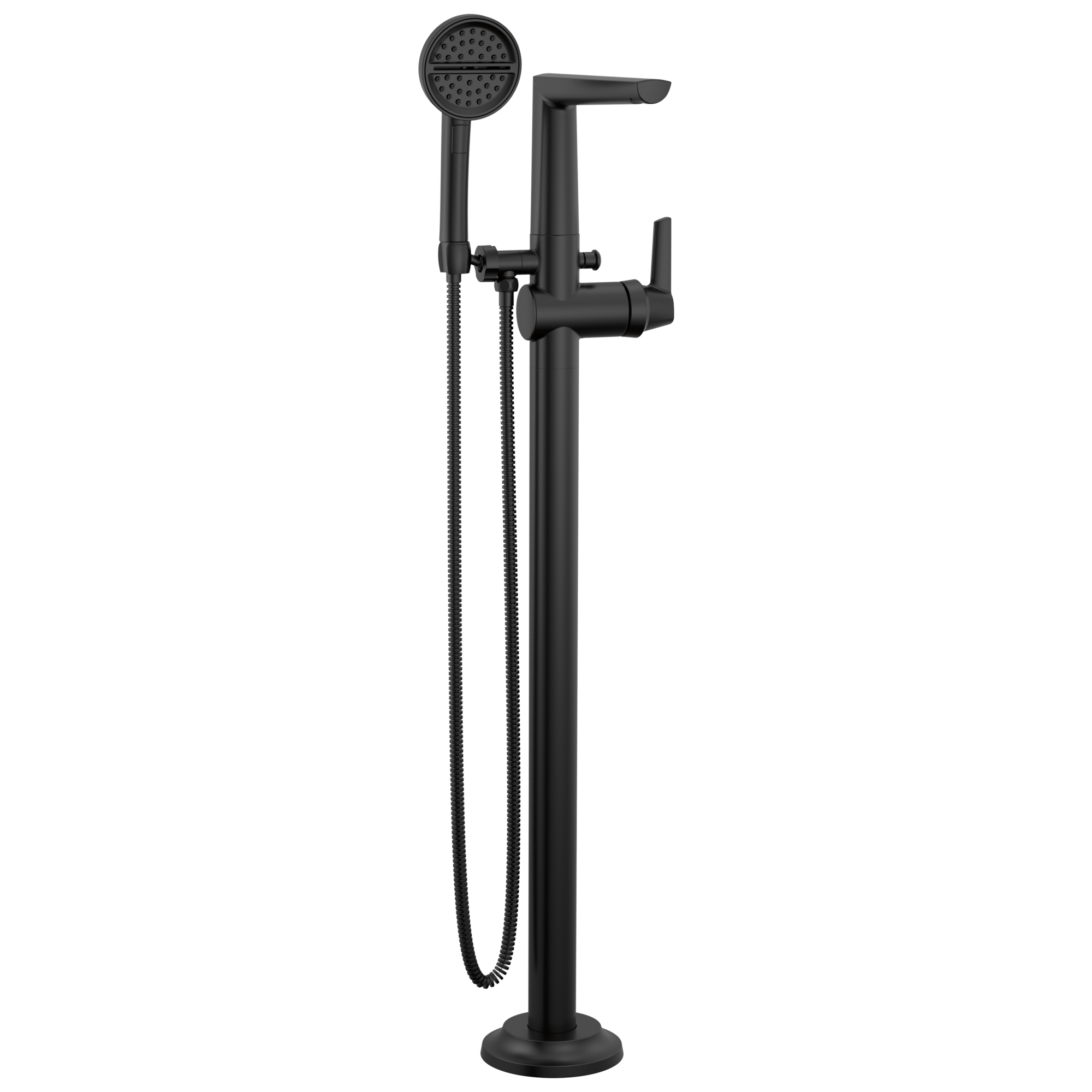 Delta Faucet GaleonE Free Standing Tub Filler - Matte Black