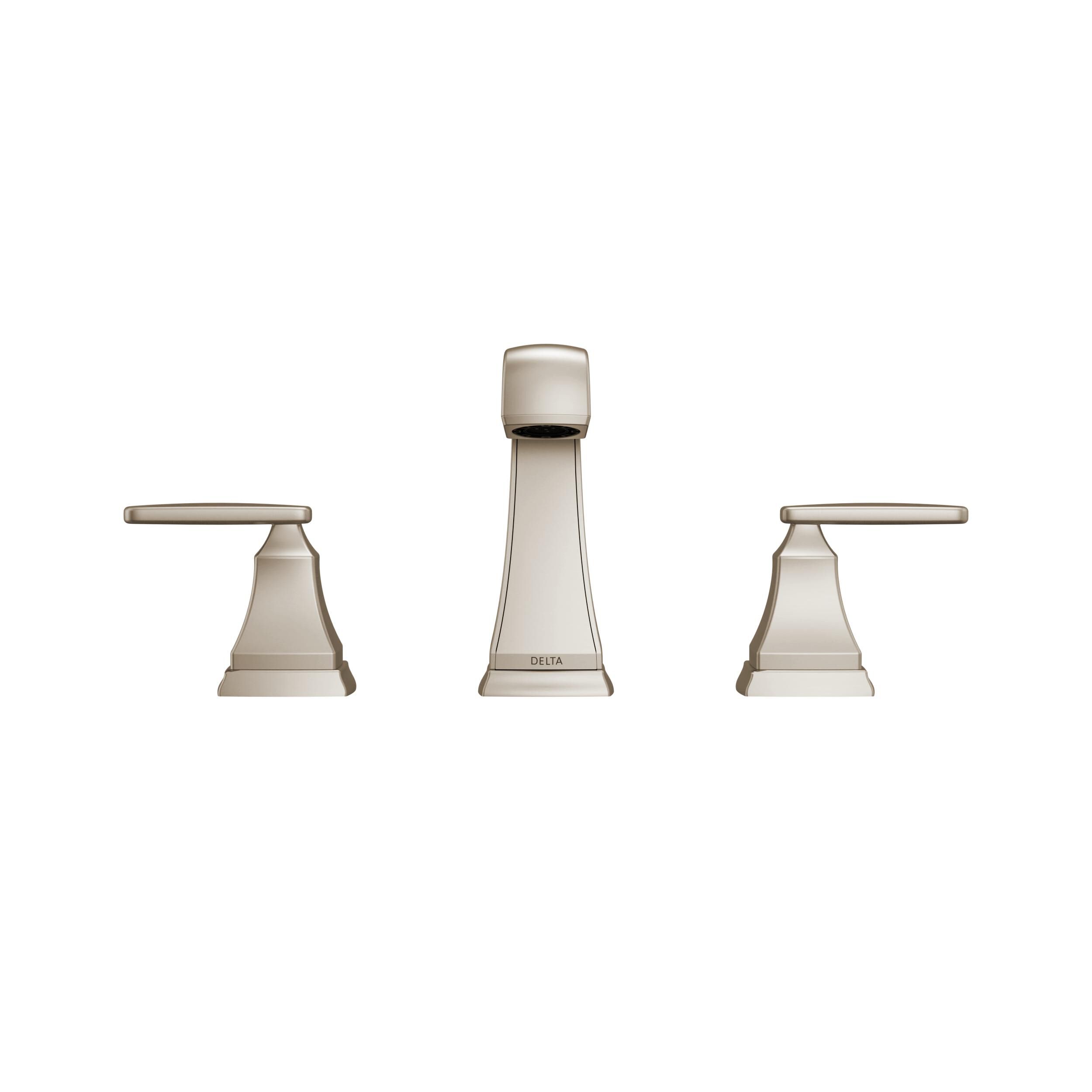 Two Handle Widespread Bathroom Faucet in Stainless 3564-SSMPU-DST
