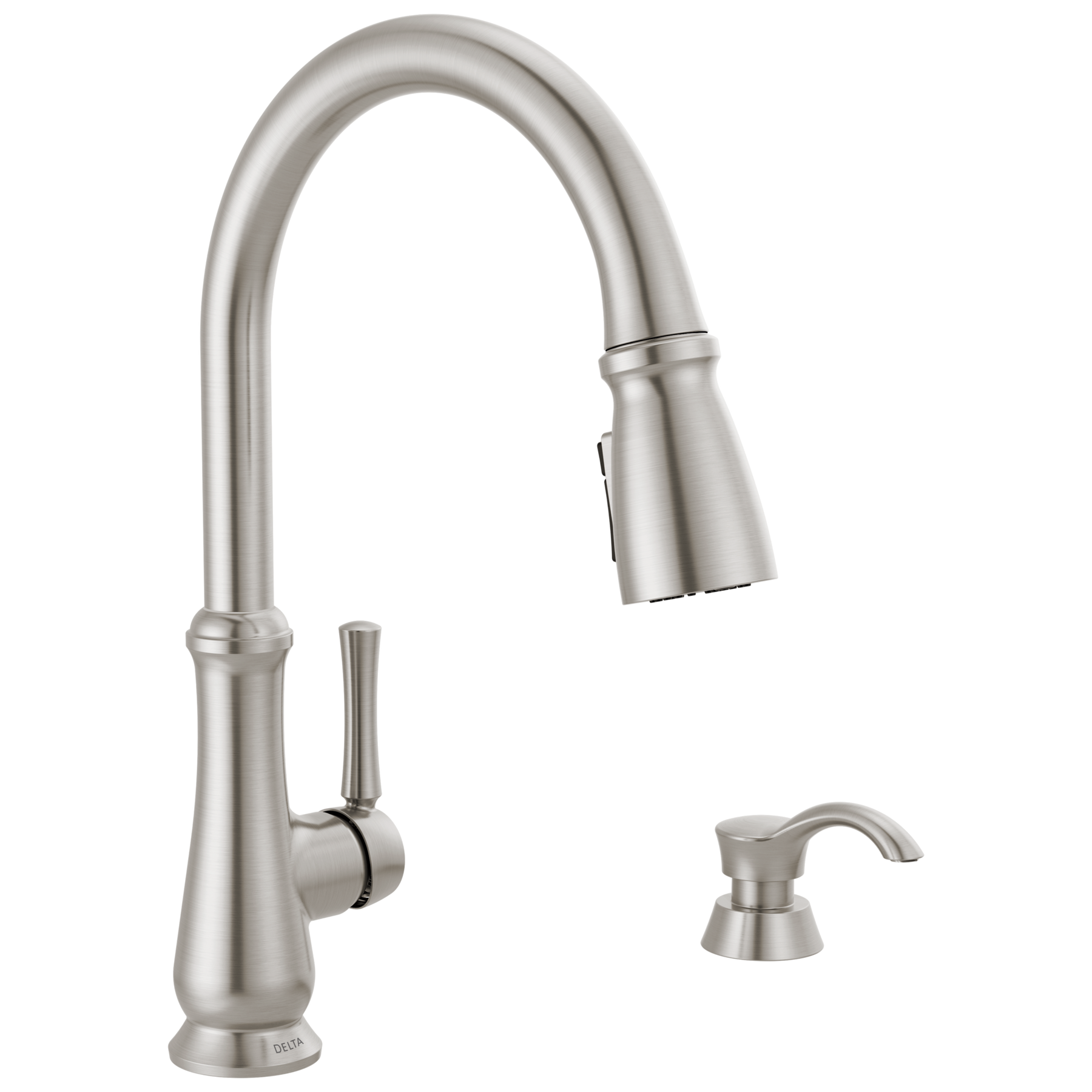 Pull-Down Kitchen Faucet 1L w/Soap (Recertified) in Spotshield