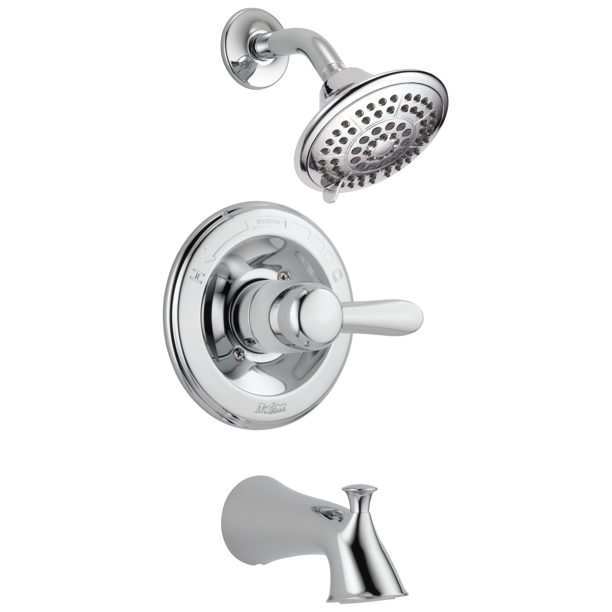Delta Faucet Lahara Monitor 14 Series Tub & Shower Trim - Chrome