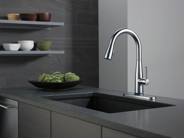 Single Handle Pull-Down Kitchen Faucet with Touch2OÂ® Technology