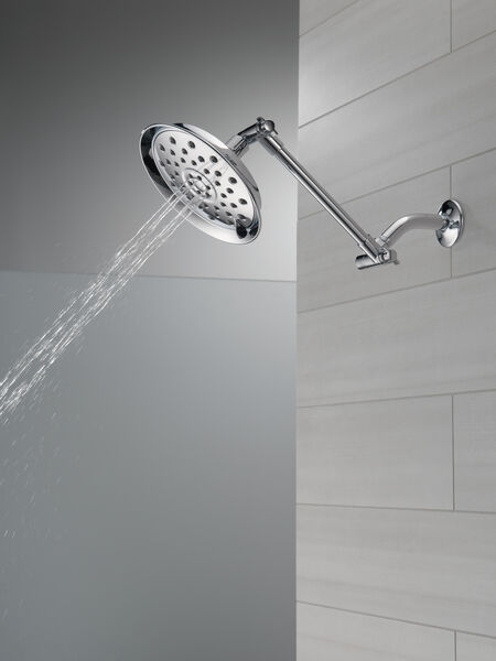 Shower Head with Adjustable Arm in Chrome 75372D | Delta Faucet
