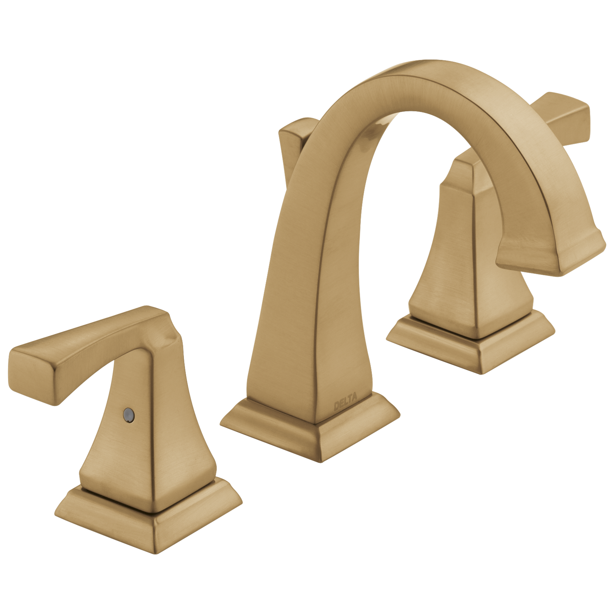 Delta Faucet DrydenE Two Handle Widespread Bathroom Faucet - Champagne Bronze