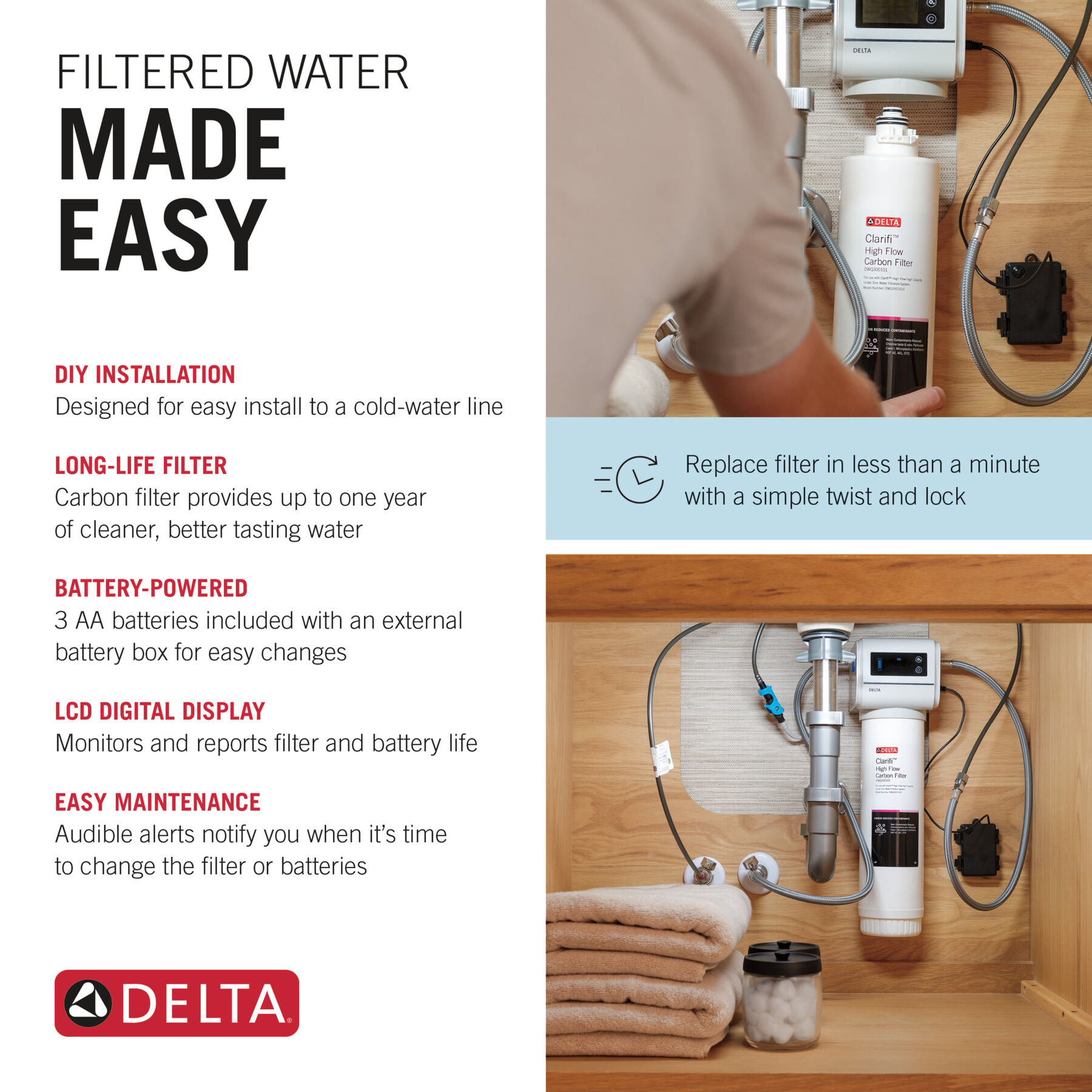 High Flow Carbon Filter DWQ300101 — thumbnail 3