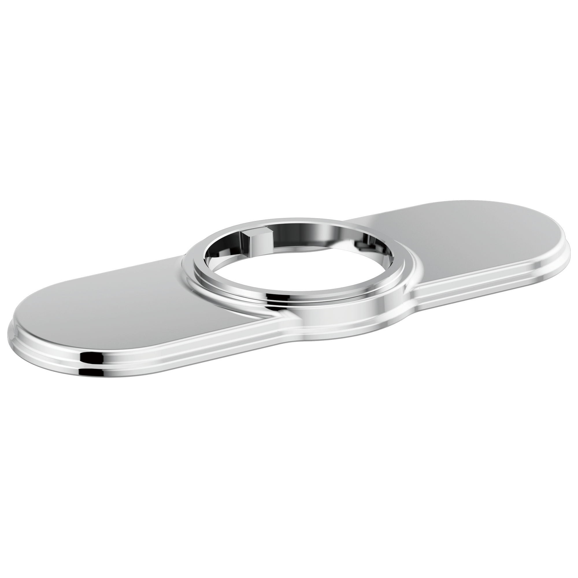 BroderickE Escutcheon - True Bar - Chrome