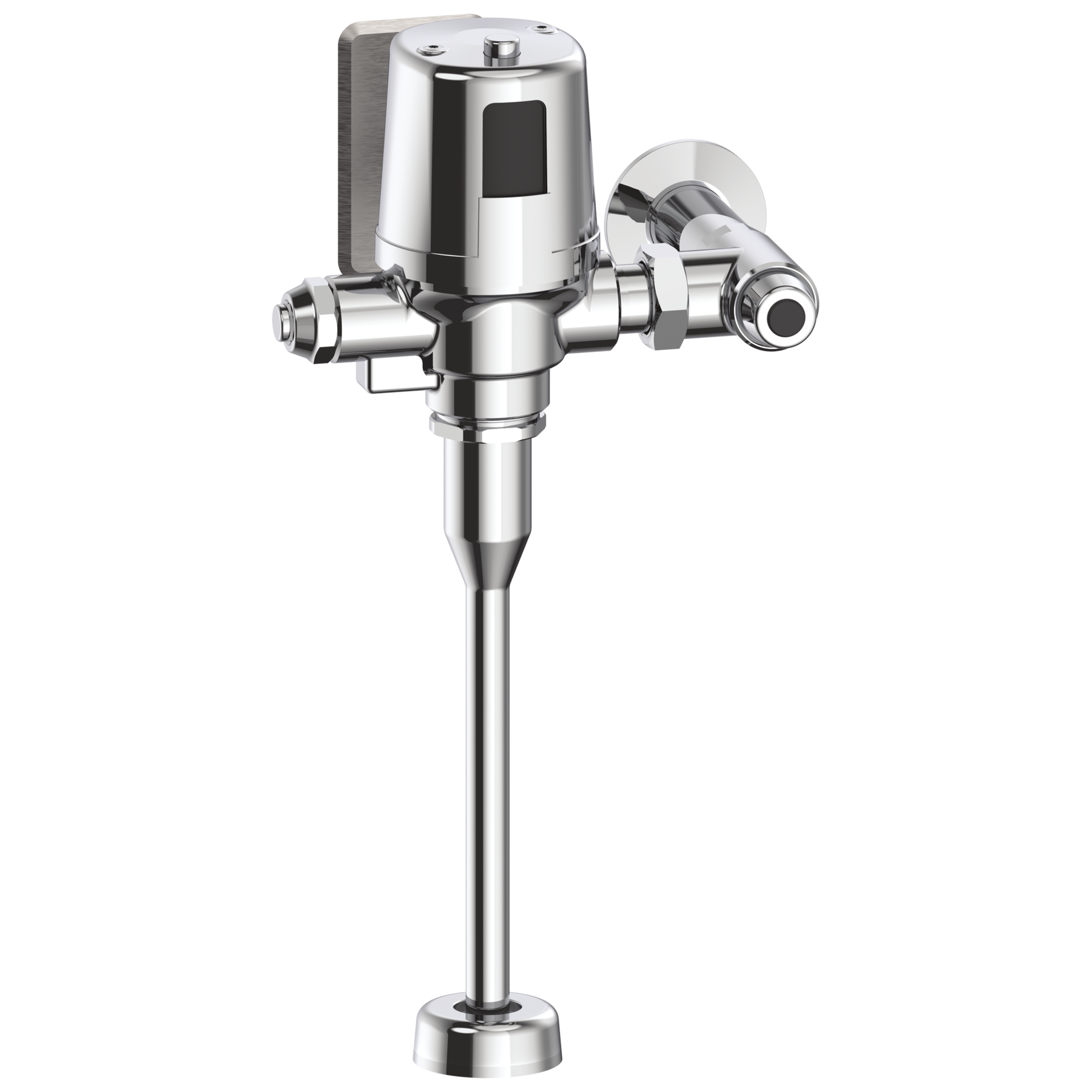 Electronic Exposed Urinal Flush Valve with Mechanical Manual Override - Hardwire Operated