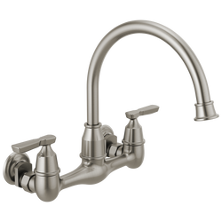 Plumbing Fixtures: Wall Mount Kitchen Faucets - Delta Faucet