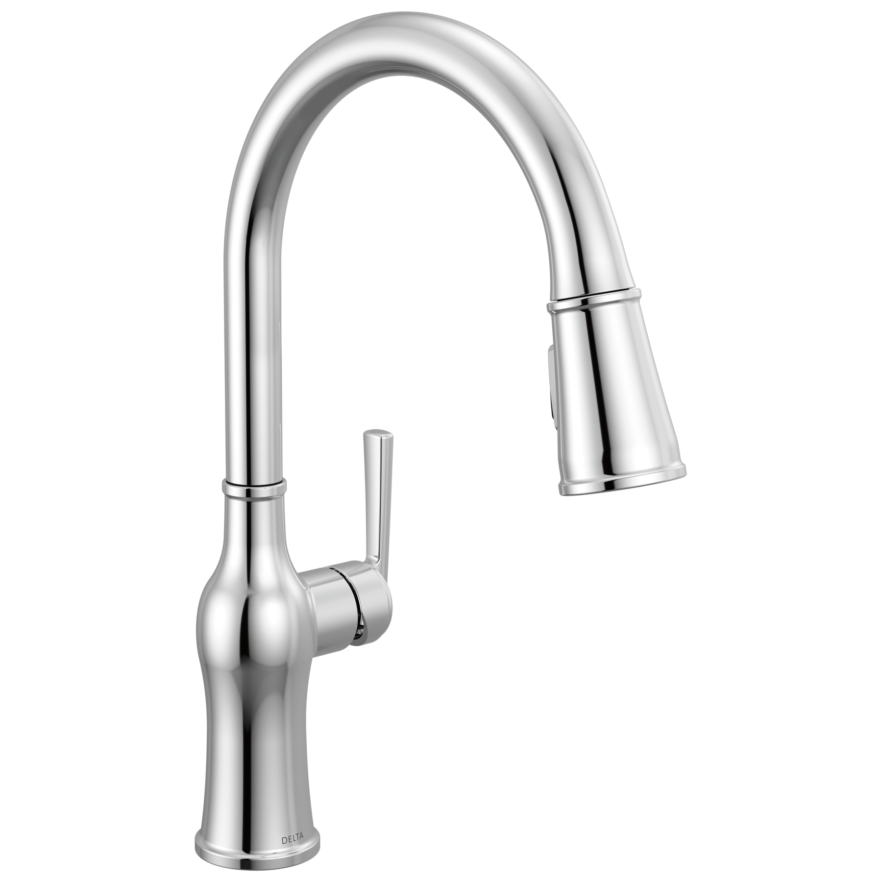 Single Handle Pull-Down Kitchen Faucet in Chrome 19733LF — image 1