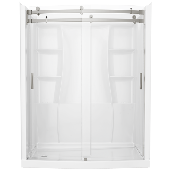 60~x32~ Classic 500 Curved Shower Door, image 14