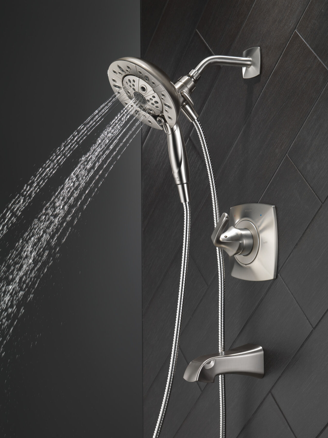 Monitor(R) 14 Series Tub and Shower with In2ition(R) Two-in-One 