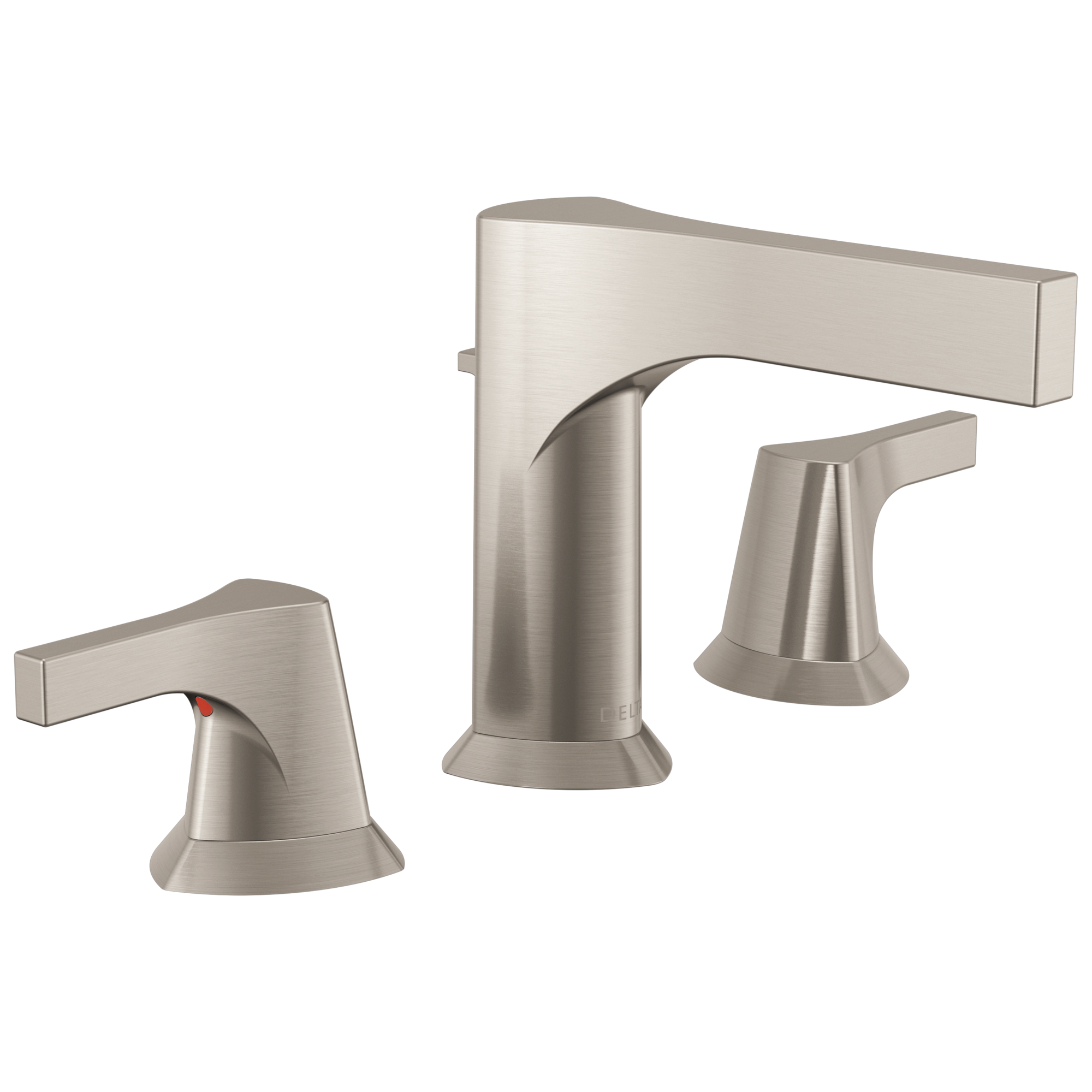 Delta Faucet Zura Two Handle Widespread Bathroom Faucet - Stainless