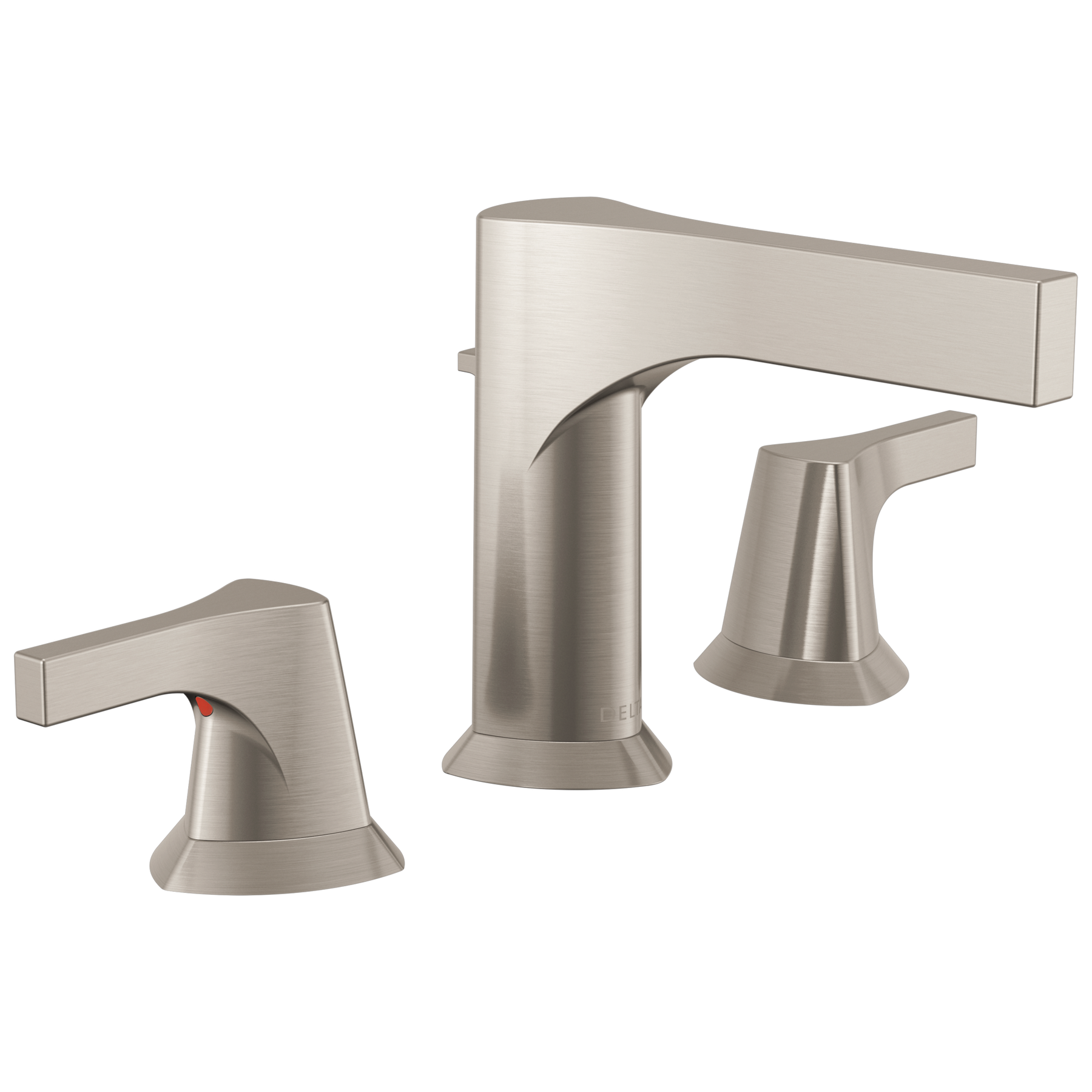 Two Handle Widespread Bathroom Faucet in Stainless 3574-SSMPU-DST