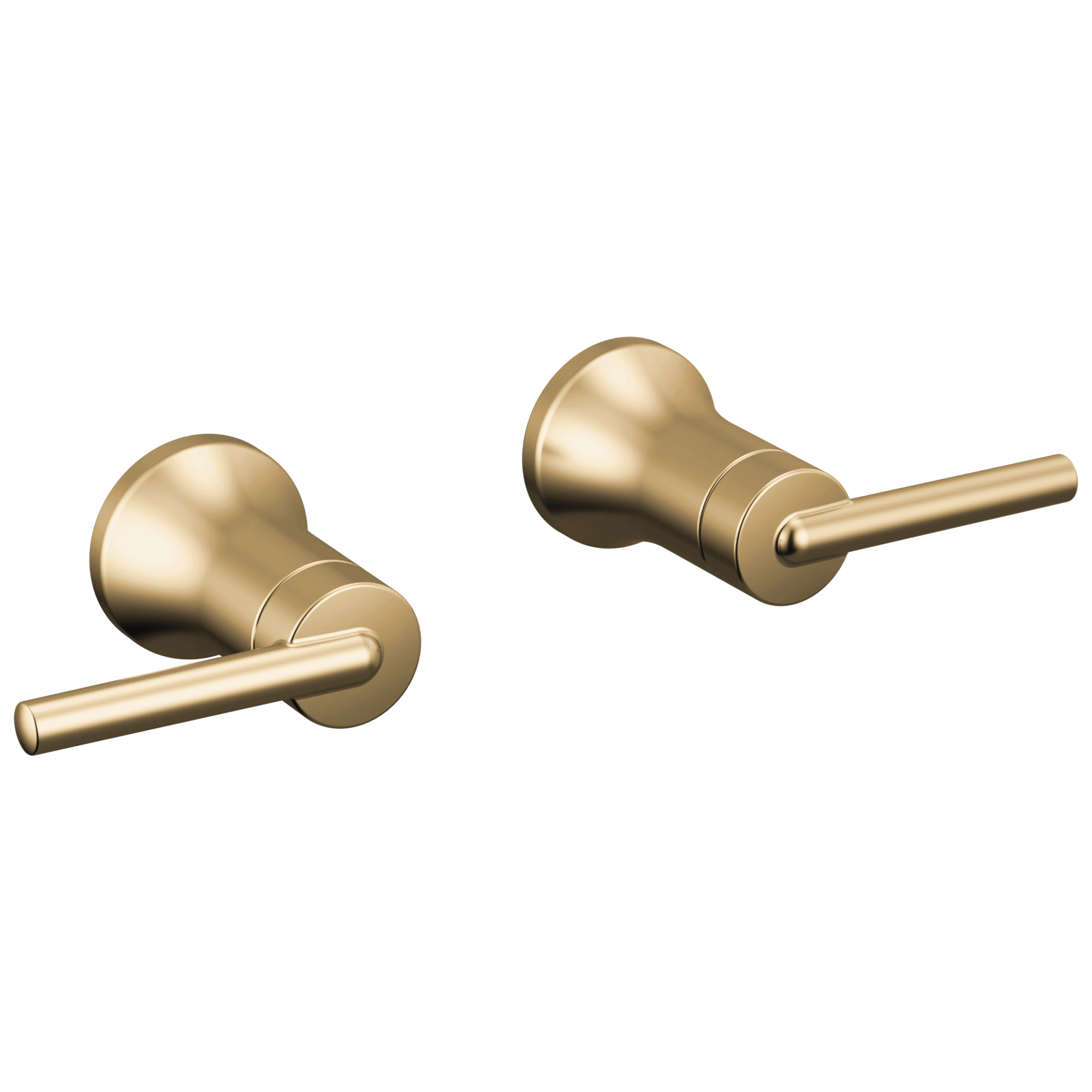 Delta Faucet Trinsic Lever Handle -Wall Mount Lav - Champagne Bronze