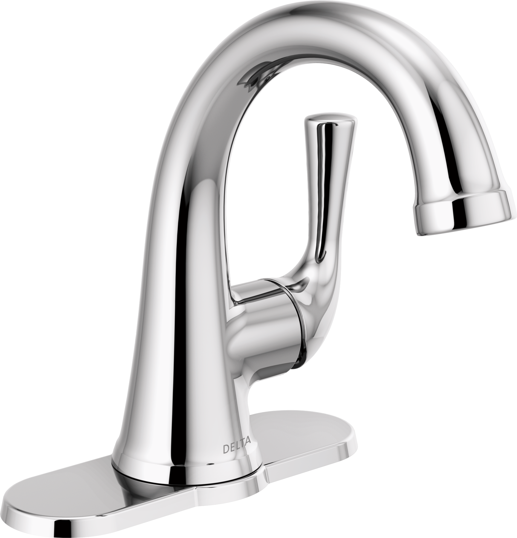 Single Handle Bathroom Faucet in Chrome — thumbnail 3