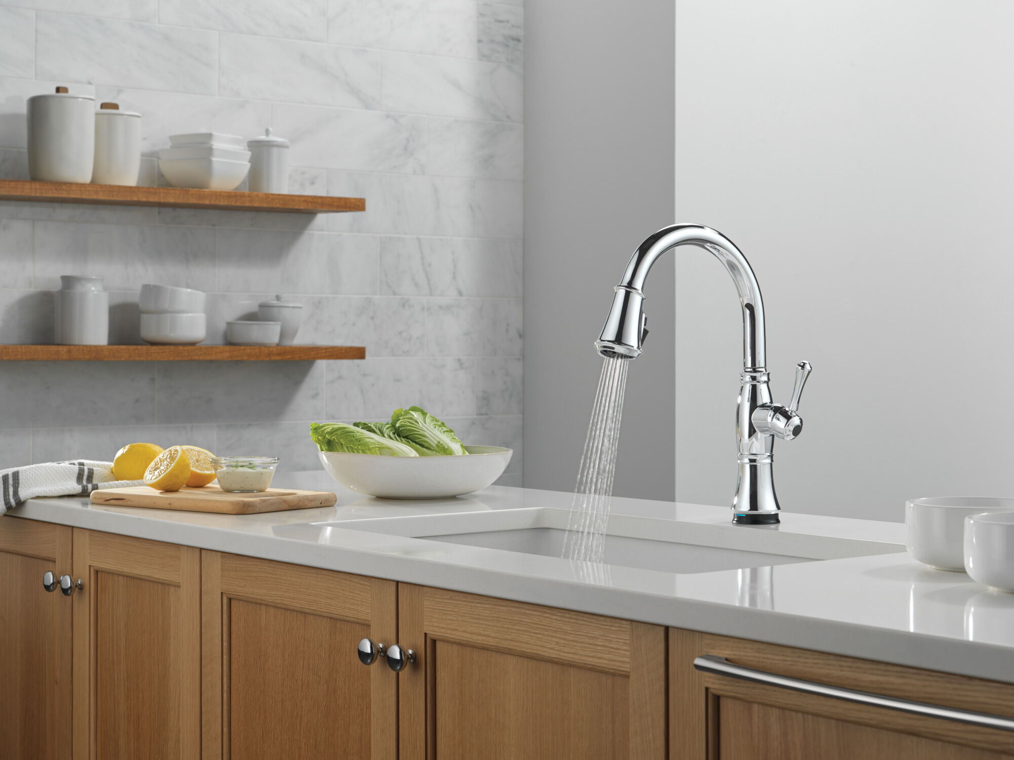Touch2O® Technology Kitchen Faucet with Touchless Technology in