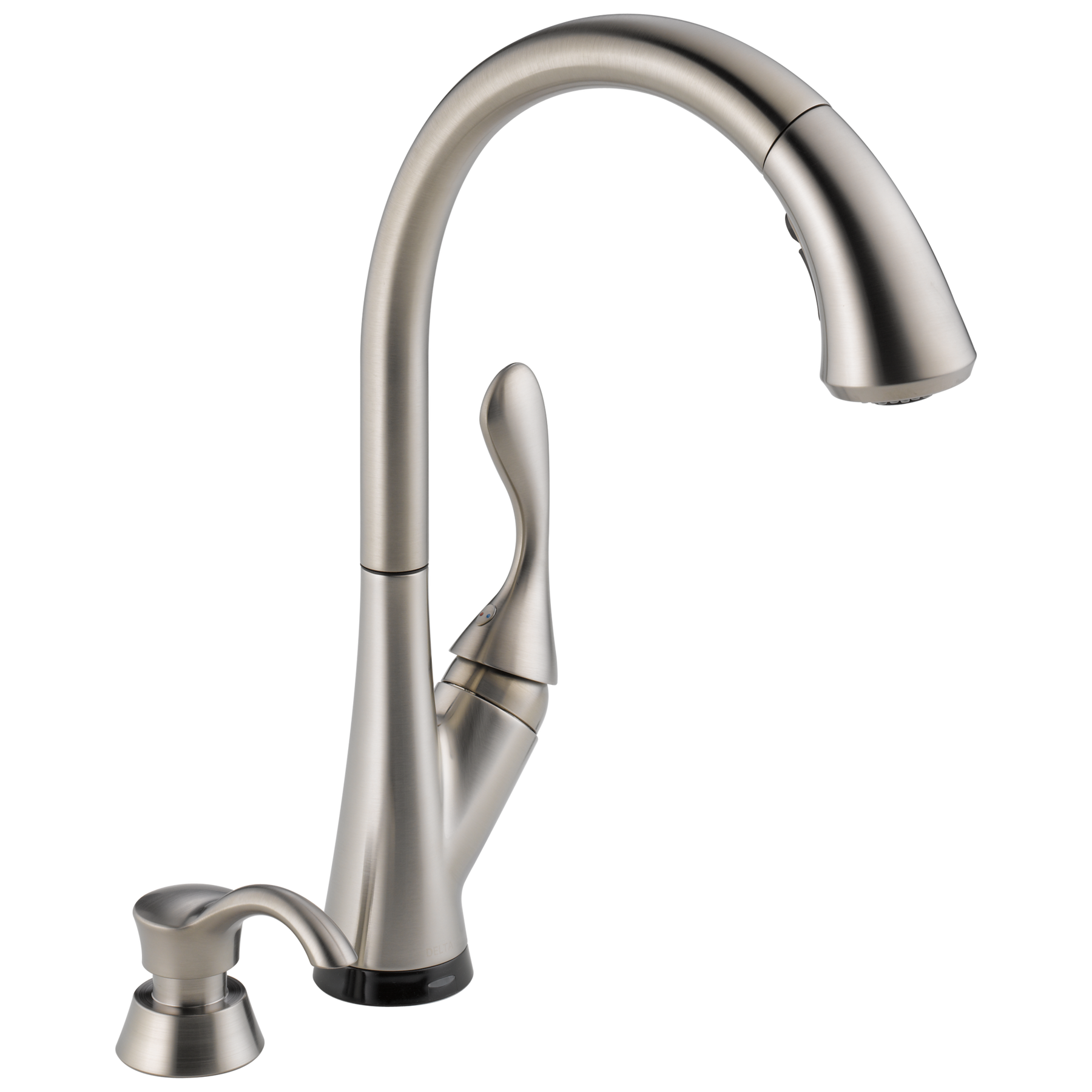 Single Handle Pull-Down Kitchen Faucet with Touch2O® Technology in