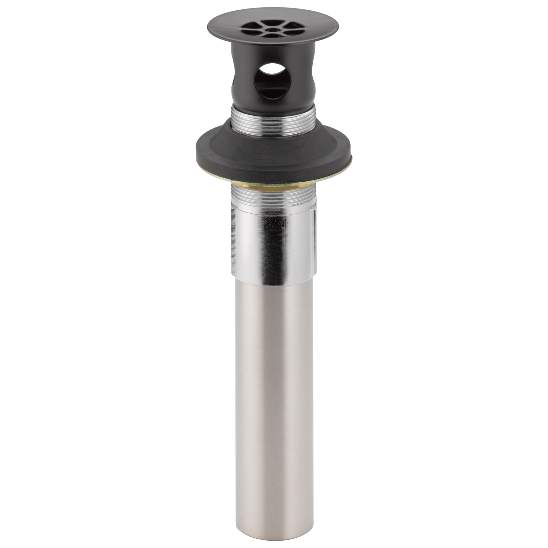 Grid Strainer w/ Overflow - Vessel Bathroom in Venetian Bronze