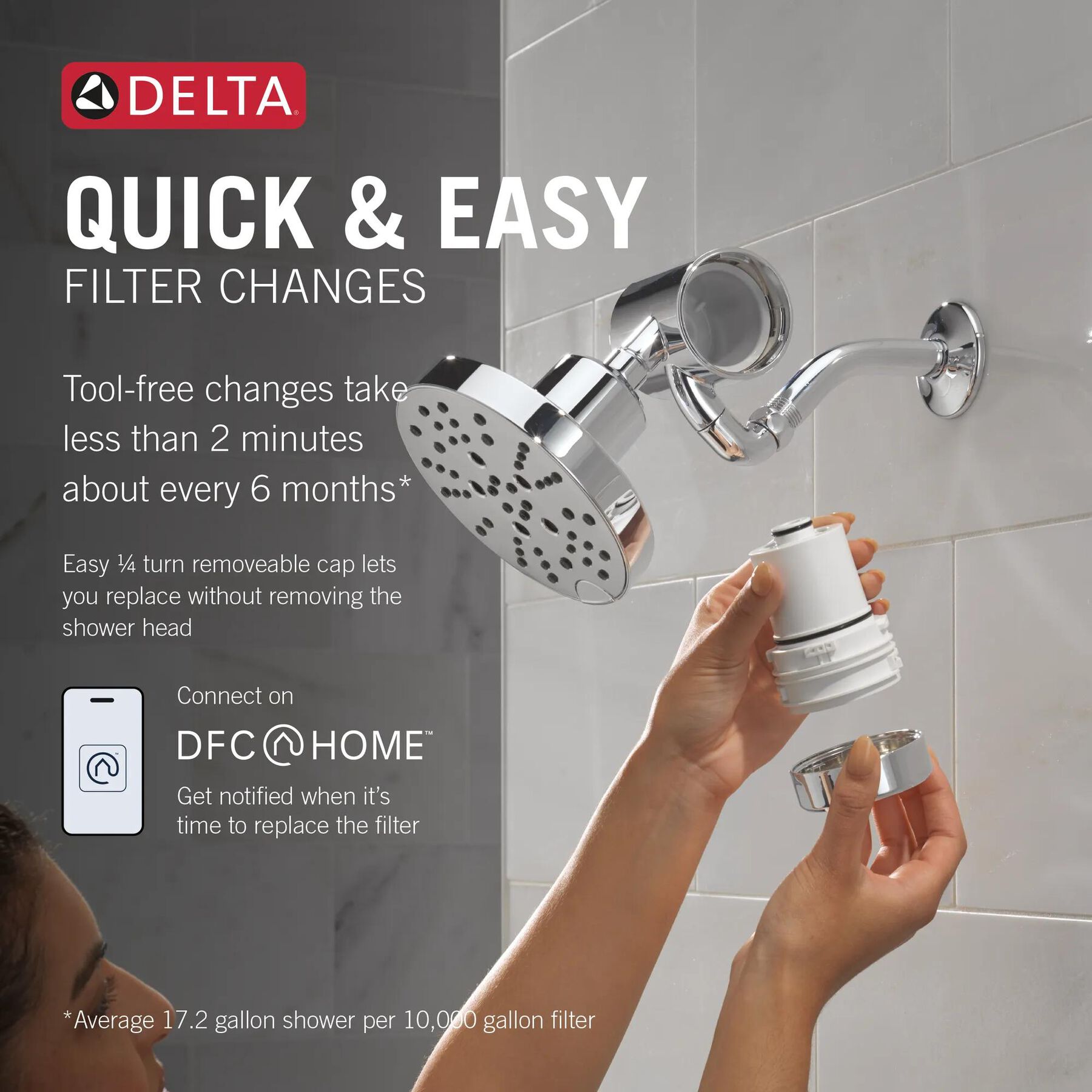 Premium Shower Filter with Shower Head Bundle, image 3