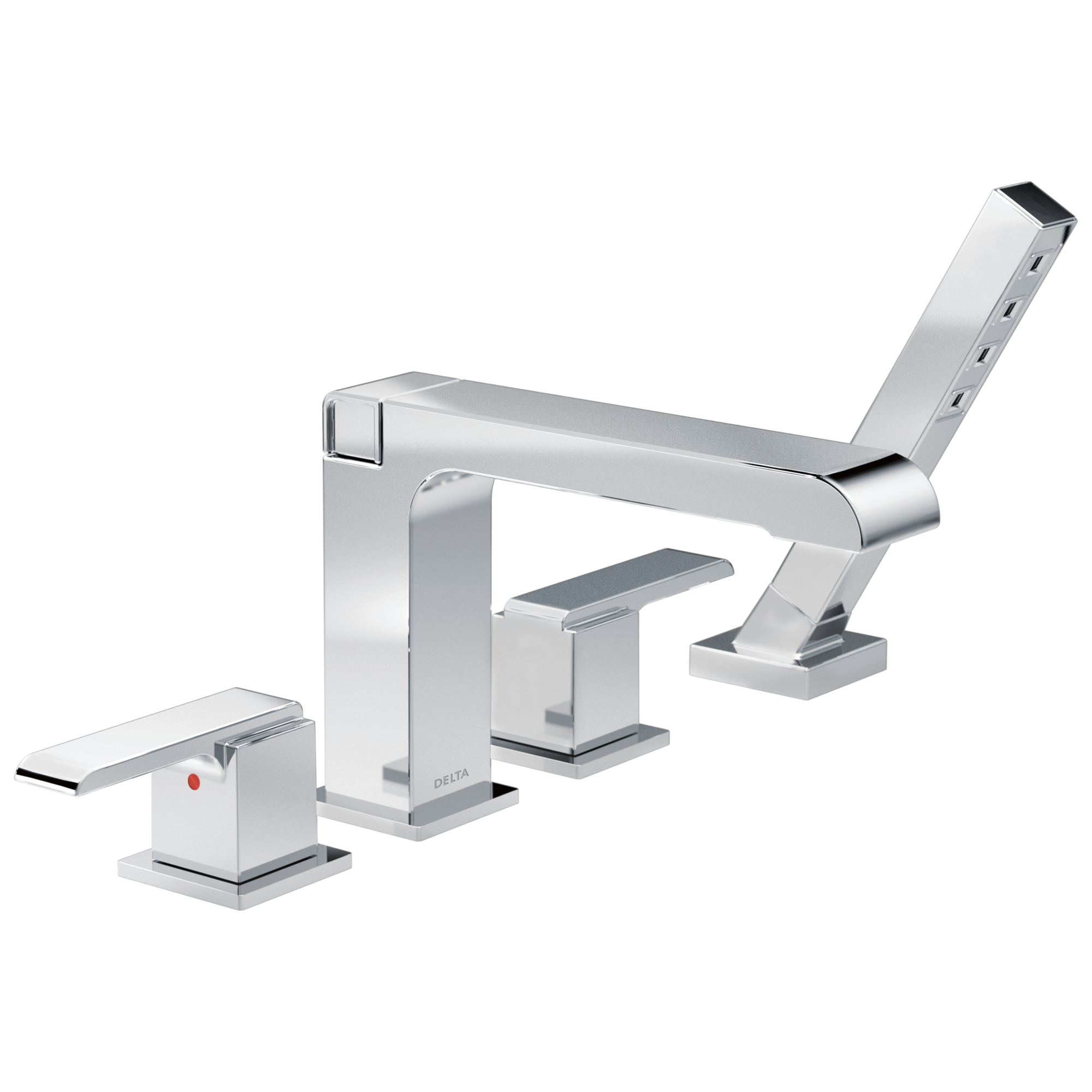 Delta Faucet Ara Roman Tub with Hand Shower Trim - Chrome