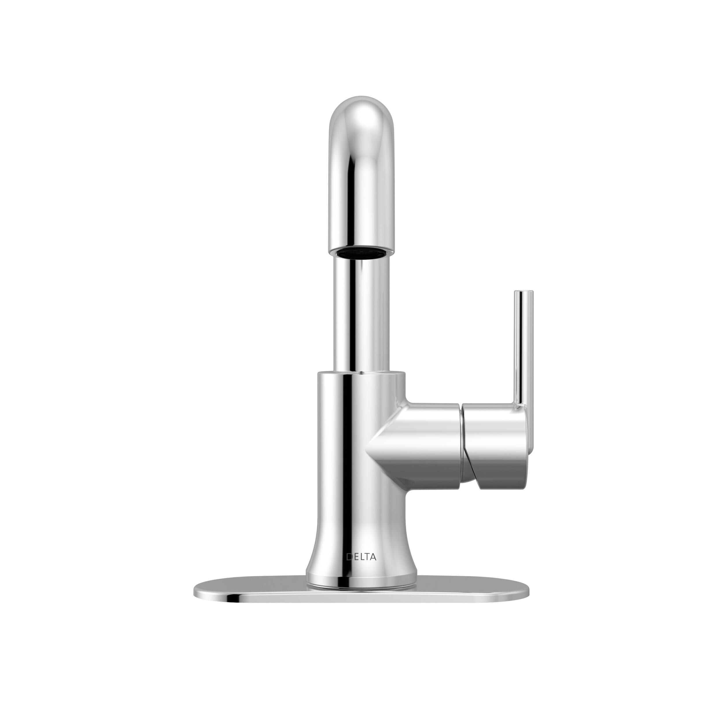 Single Handle Bathroom Faucet in Chrome 554HAR-DST | Delta Faucet