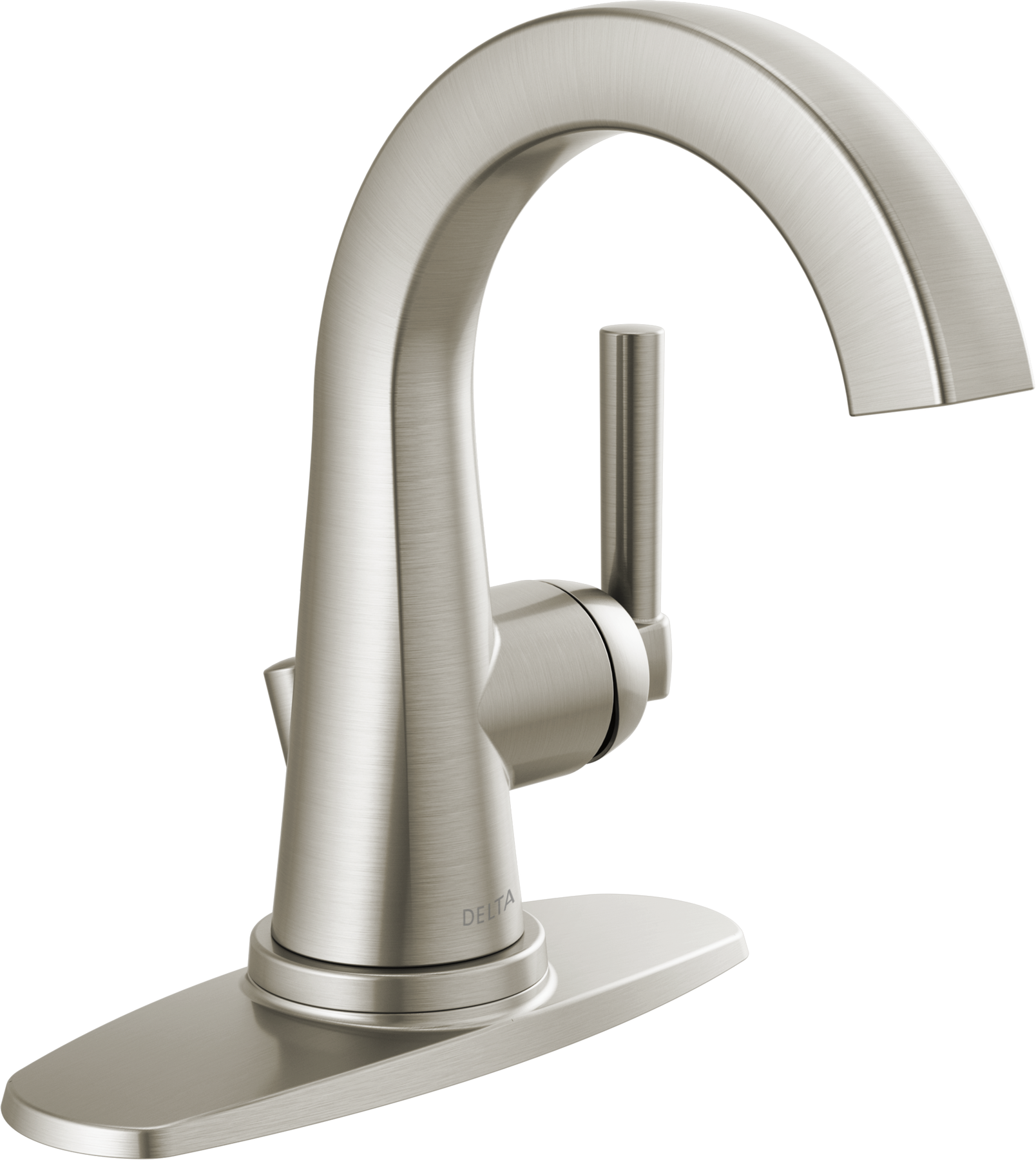 Single Handle Centerset Faucet in Spotshield Brushed Nickel