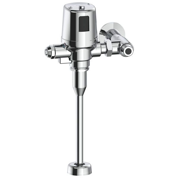 Battery Flush Valve Urinal in Chrome 81T231BTA05MMO Delta Faucet