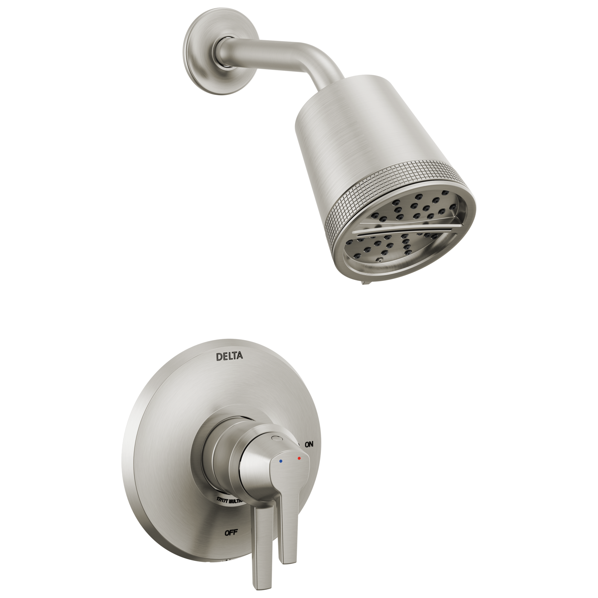 Delta Faucet GaleonE 17 Series Shower Trim with Cylinder SH - Lumicoat Stainless