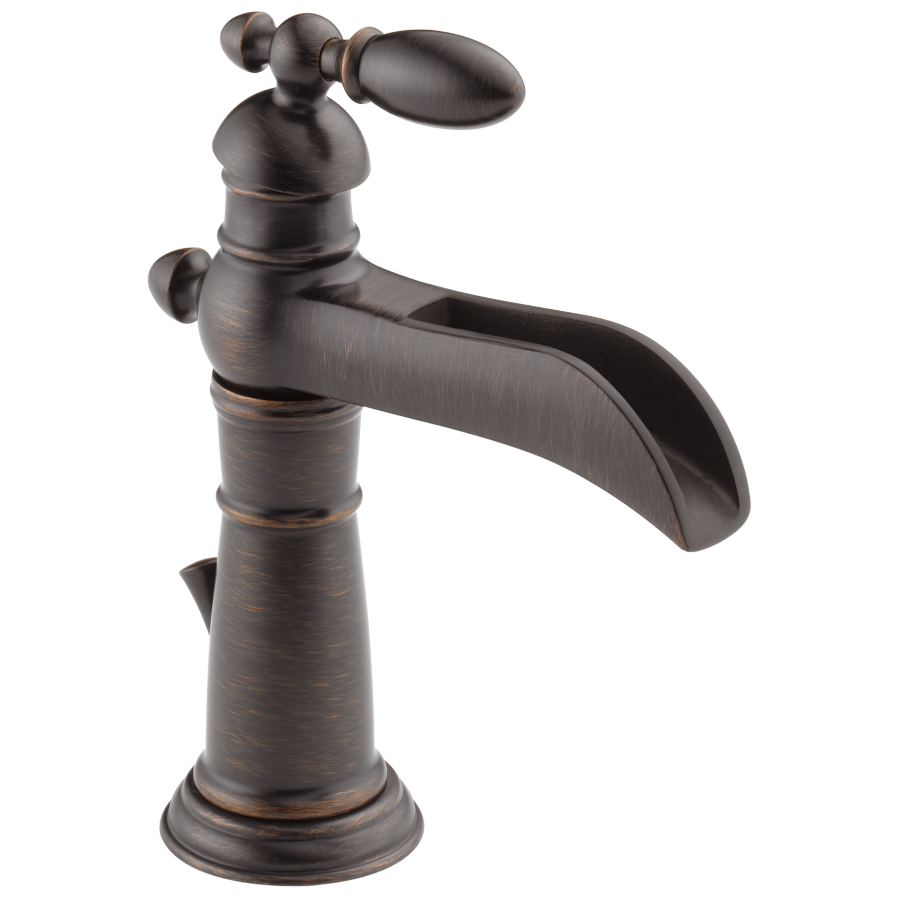 Single Handle Channel Bathroom Faucet in Venetian Bronze 554LF-RB