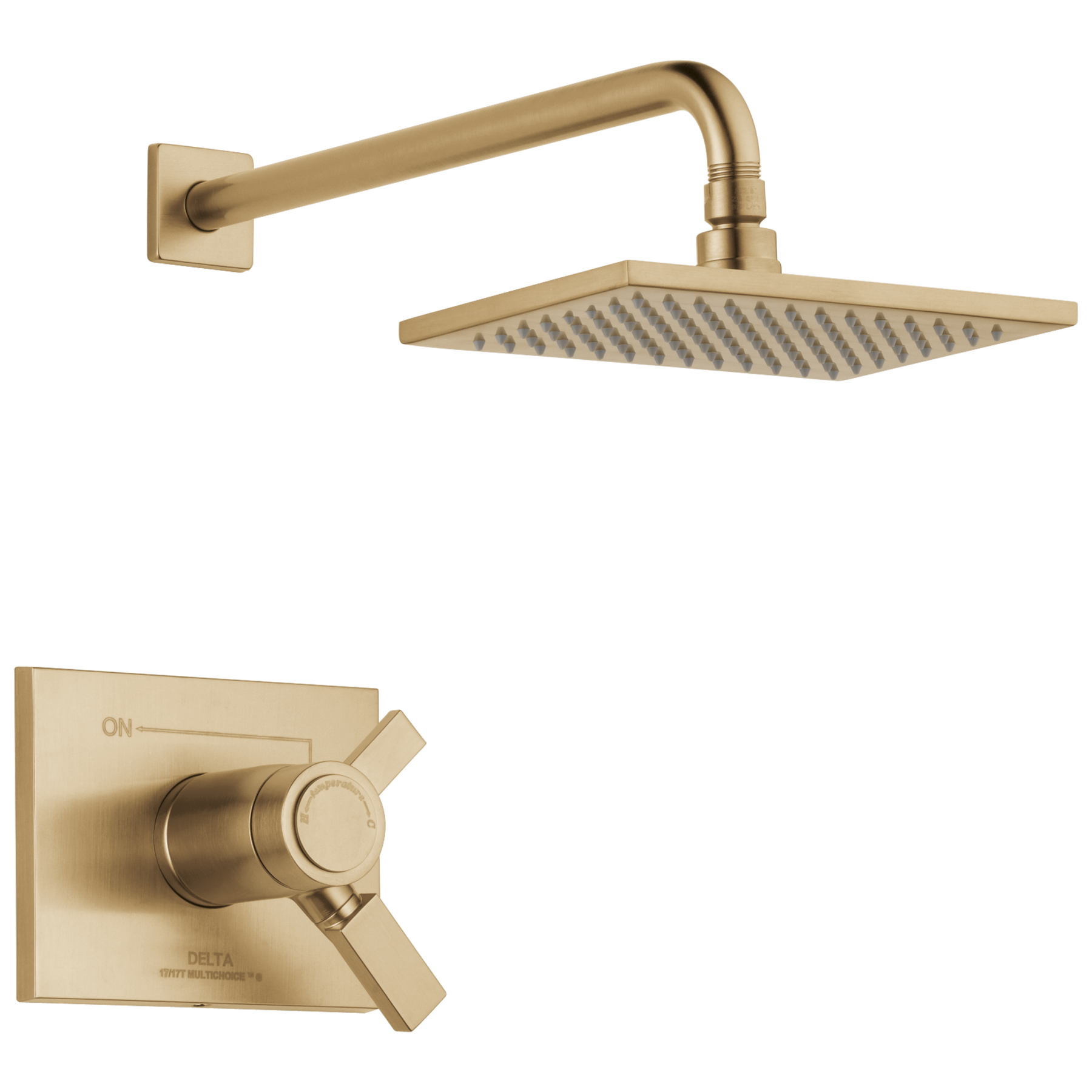 TempAssure® 17T Series Shower Trim in Champagne Bronze T17T253-CZ