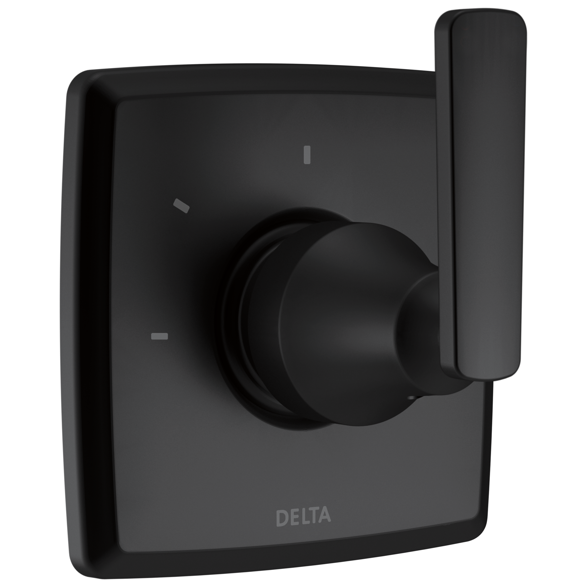 Delta Faucet Ashlyn 3-Setting 2-Port Diverter Trim - Matte Black