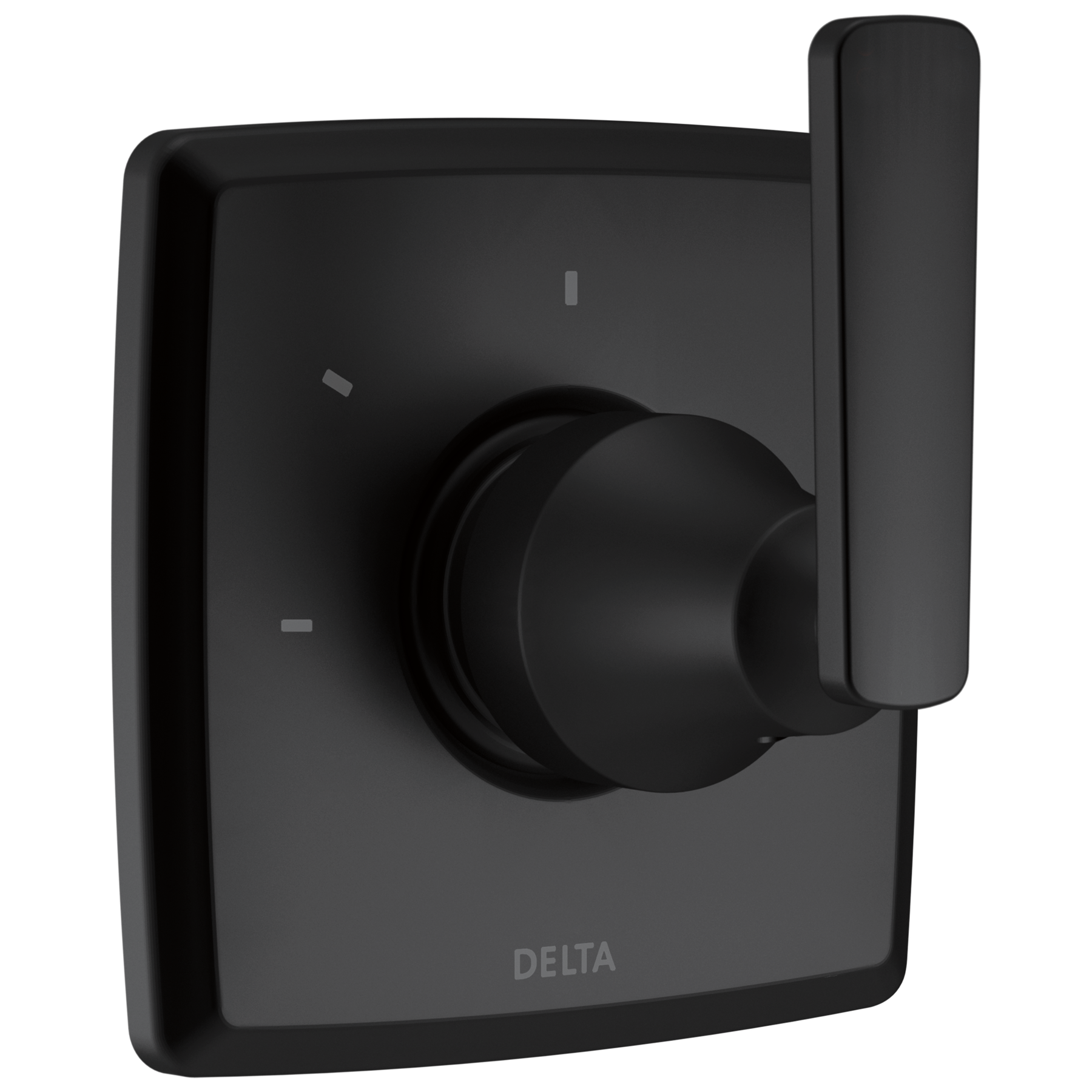 3-Setting 2-Port Diverter Trim in Matte Black T11864-BL | Delta Faucet