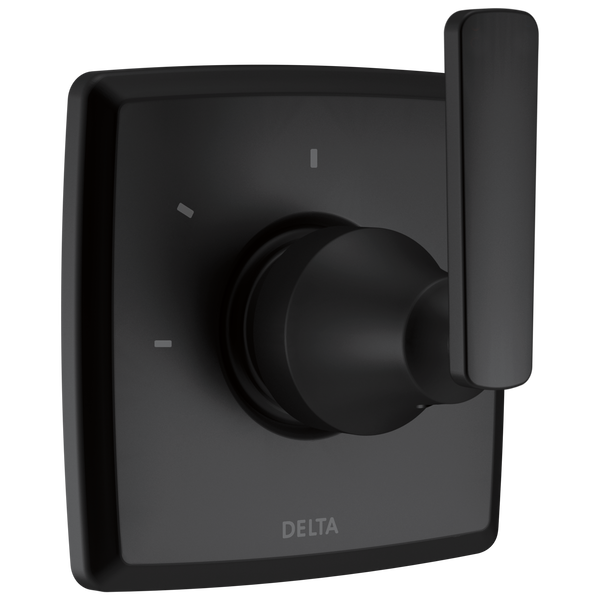 3-Setting 2-Port Diverter Trim in Matte Black T11864-BL | Delta Faucet