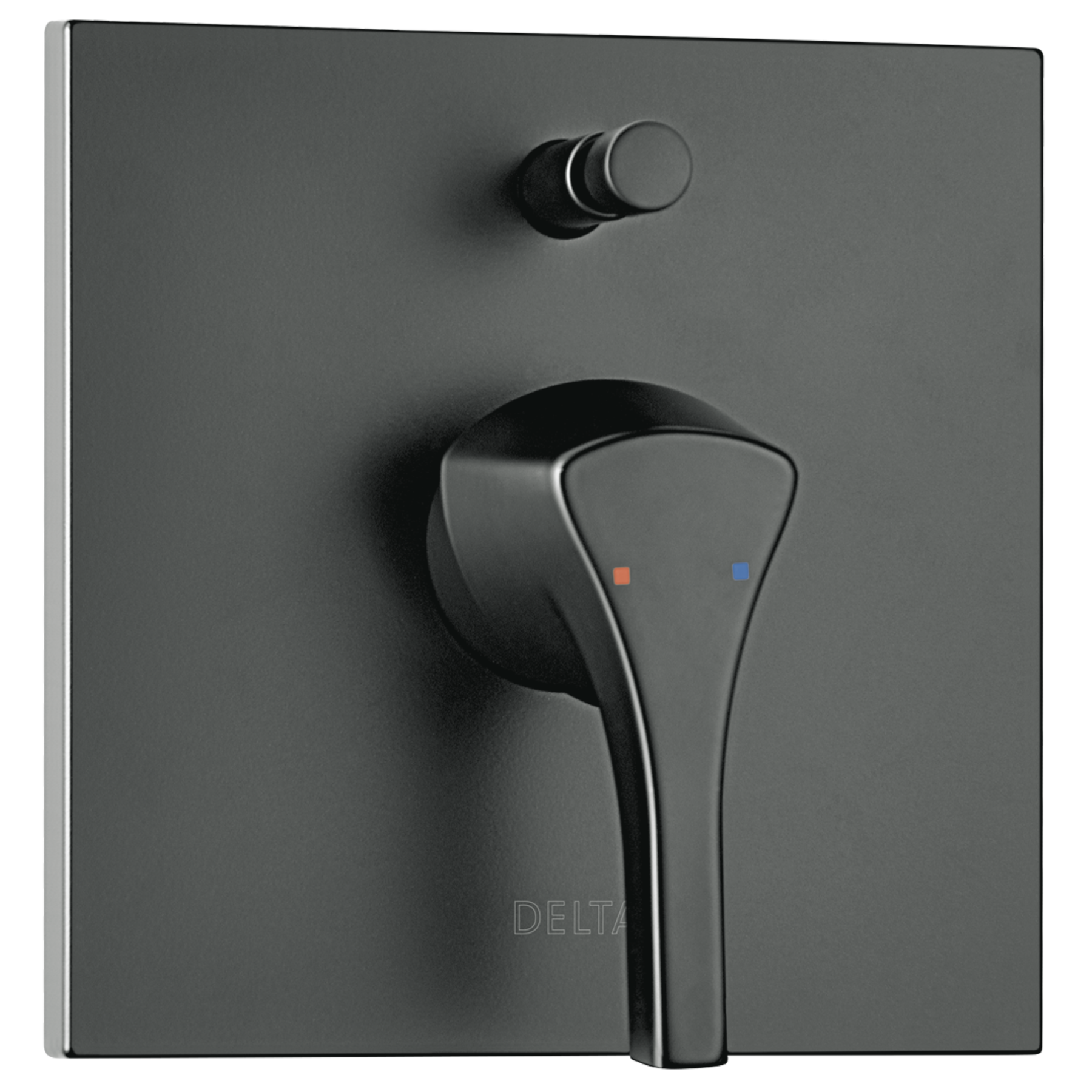 In-wall Tub and Shower Trim Only in Matte Black T85374-BL | Delta