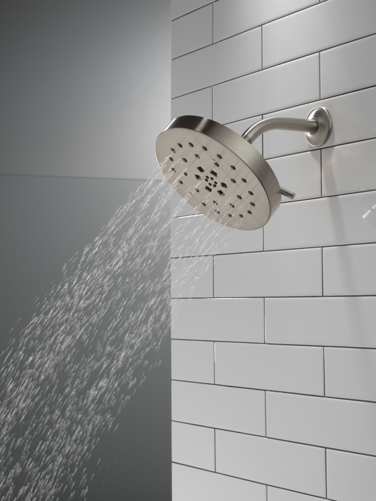 H2Okinetic® 4-Setting Shower Head with UltraSoak™ in Lumicoat