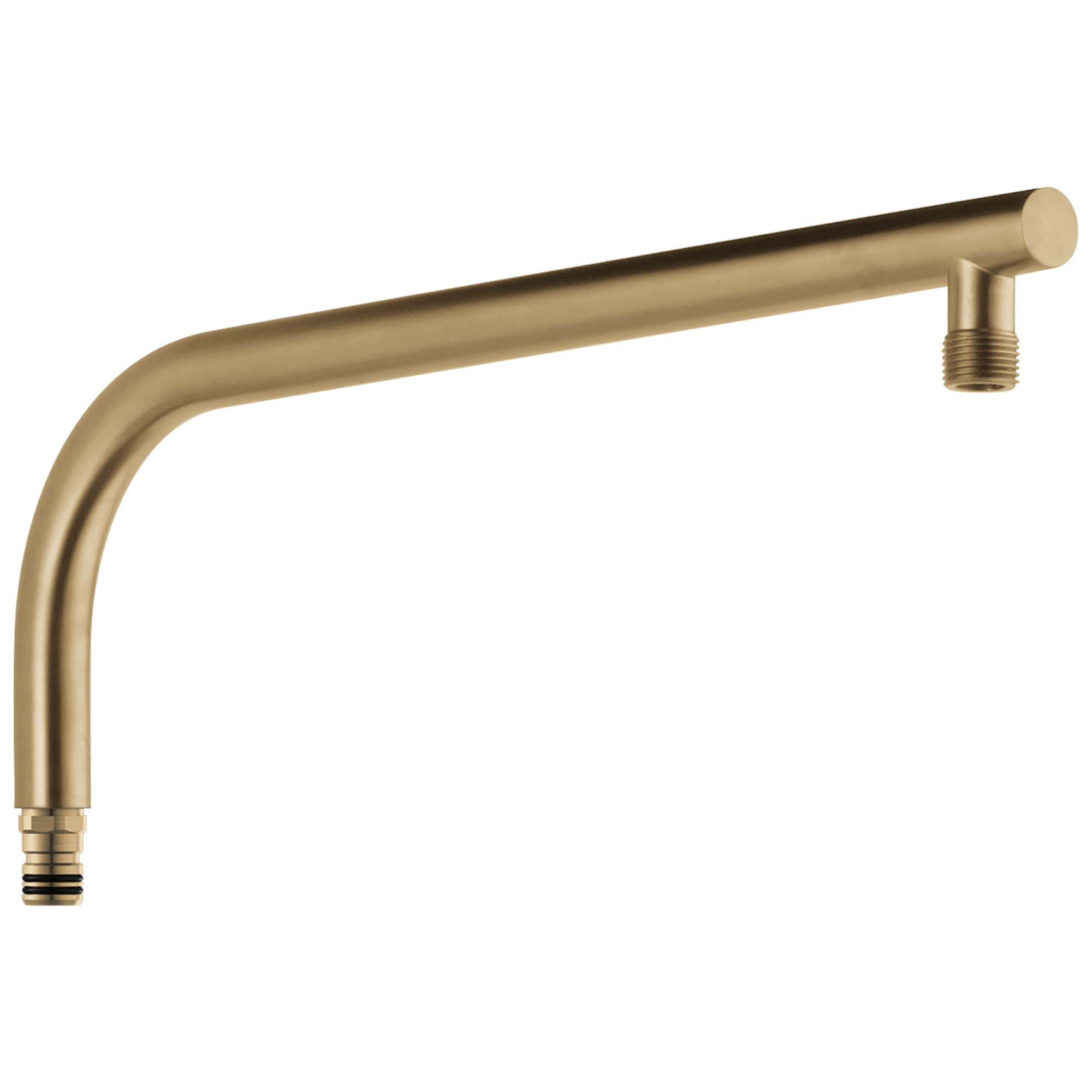 Delta Faucet Universal Showering Components Round Overhead Shower Arm - Lumicoat Champagne Bronze