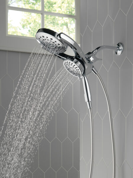 HydroRain® 4-Setting Two-in-One Shower Head, image 18