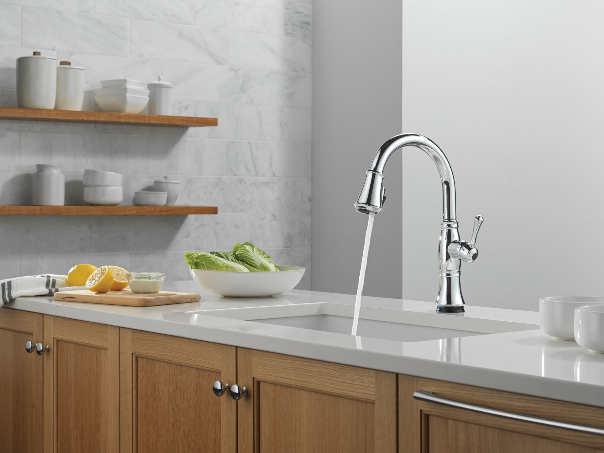 Touch2O® Technology Kitchen Faucet with Touchless Technology in