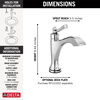 Touch2O&reg; Bathroom Faucet with Touchless Technology