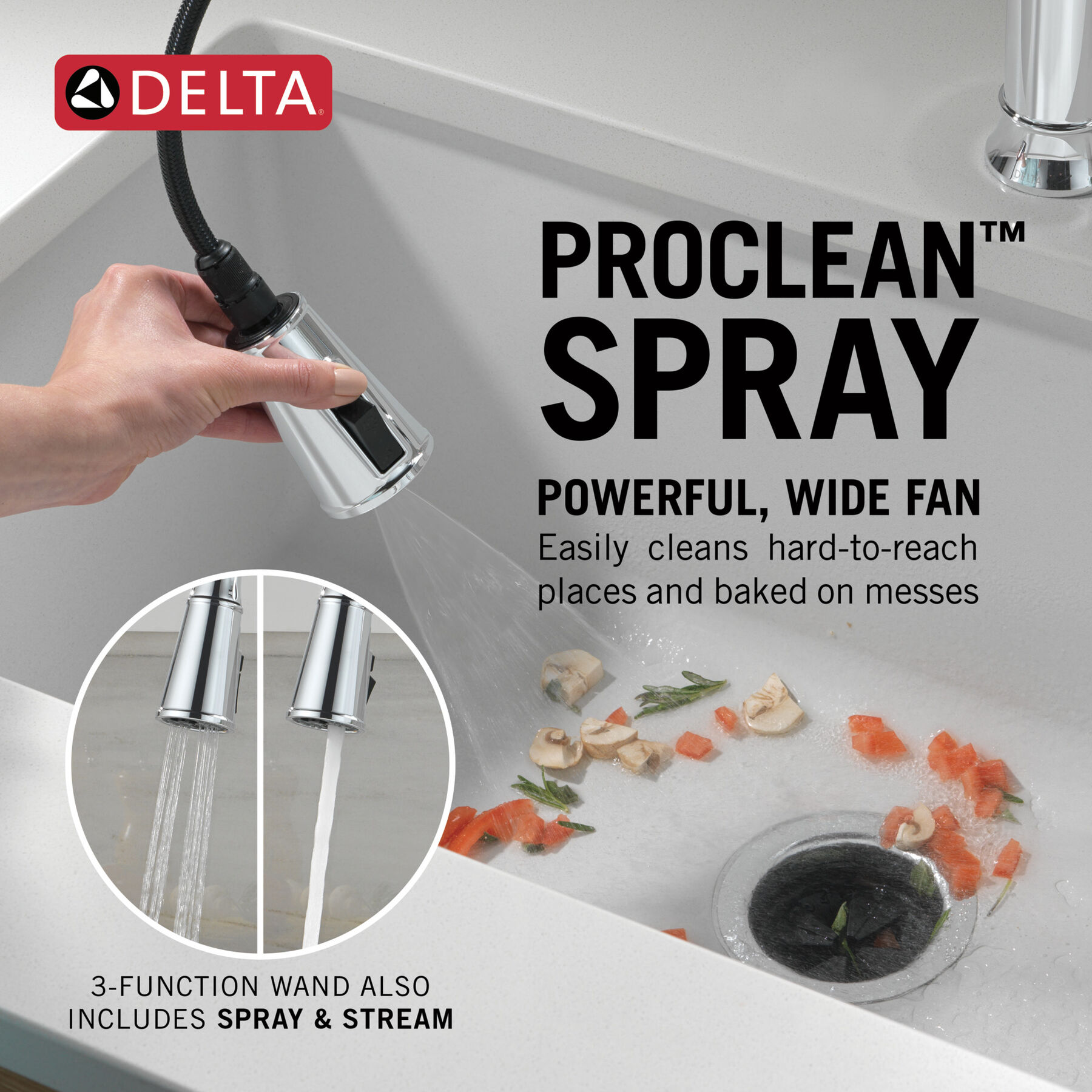 Pull-Down Kitchen Single Handle with Soap Dispenser Bundle, image 6