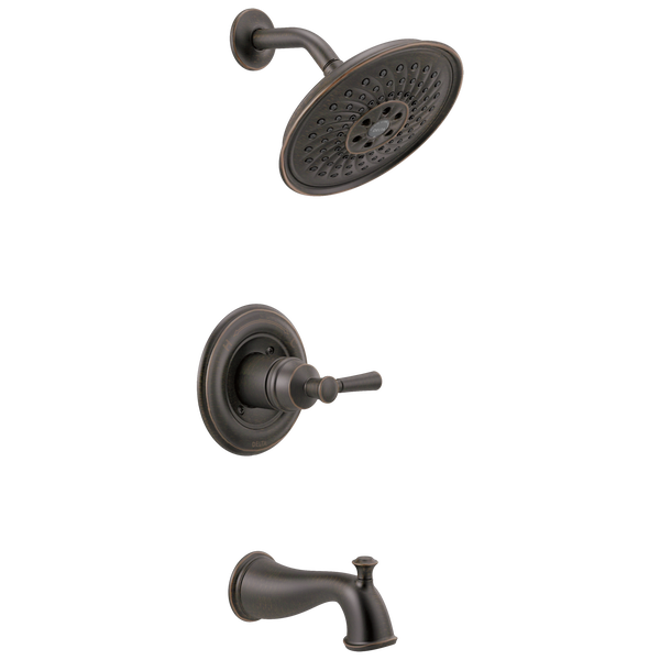 Venetian Bronze 144777 Rb Delta Faucet, Delta Linden Venetian Bronze 1 Handle Bathtub And Shower Faucet