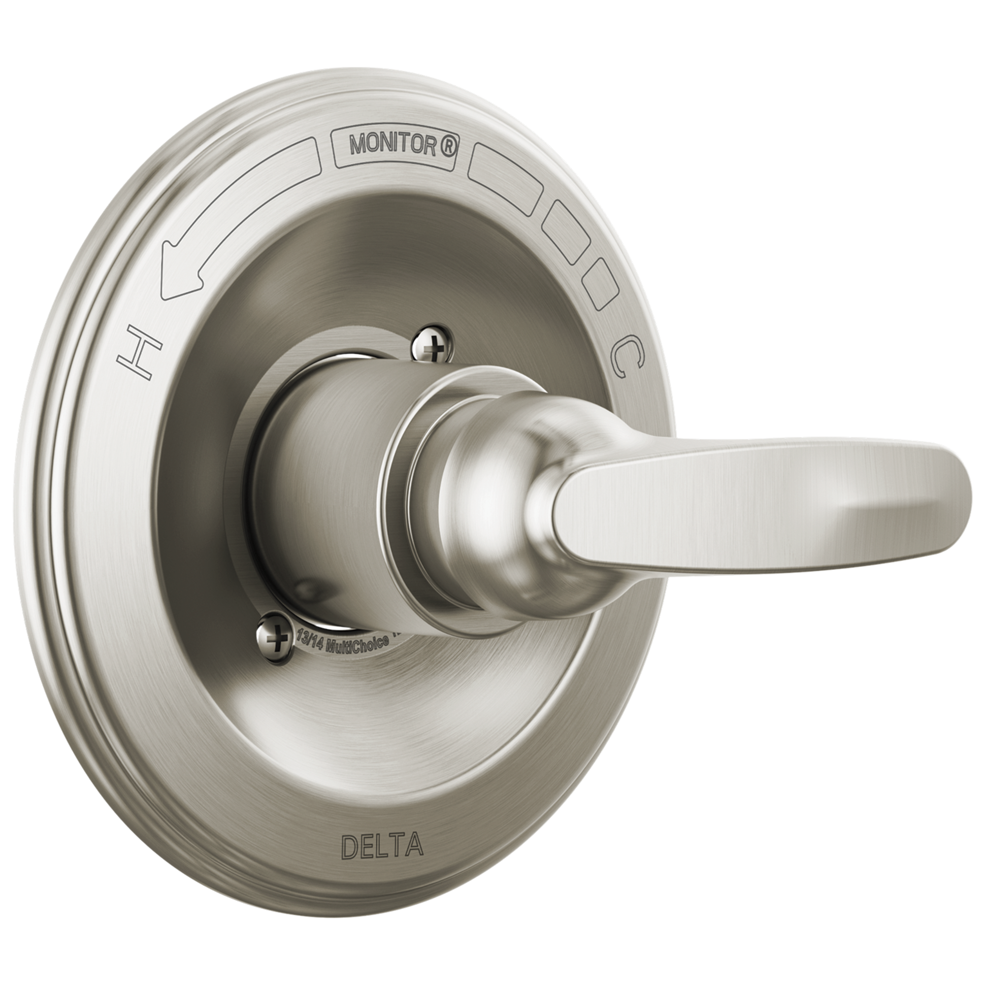 Delta Faucet Foundations Monitor 13 Series Valve Only Trim - Stainless