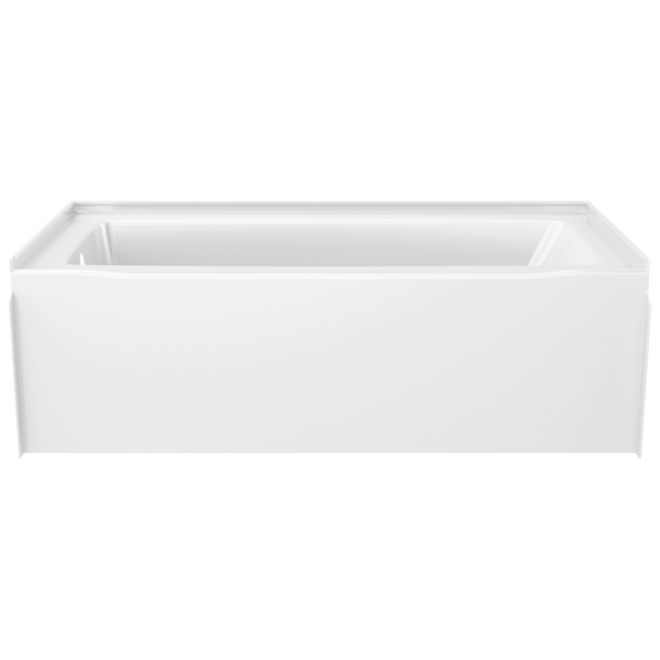 ProCrylic Bathtub 60 in. x 30 in. Left Drain in High Gloss White