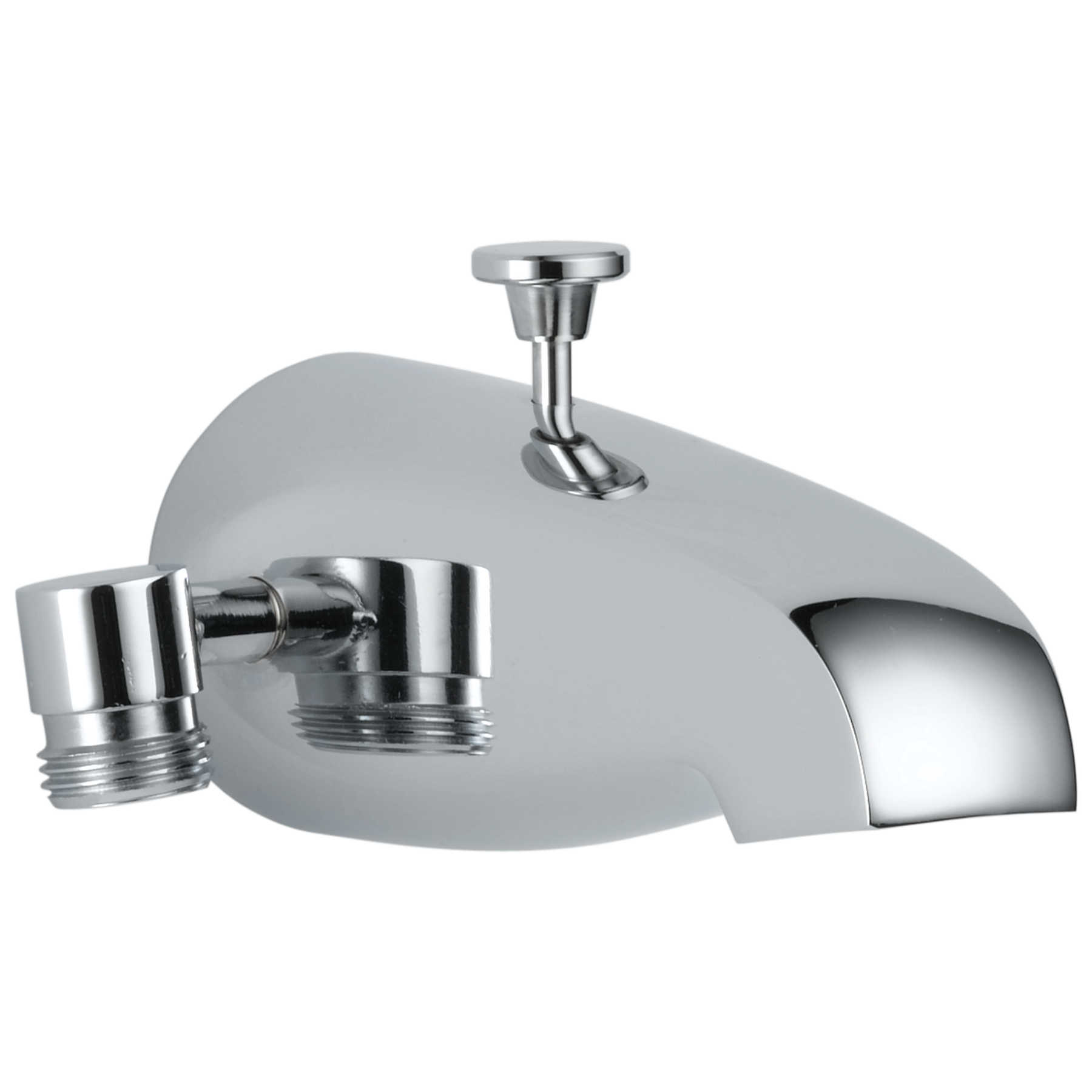 Tub Spout Hand Shower PullUp Diverter in Chrome RP3914 Delta Faucet