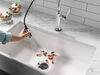 Pull-Down Kitchen Single Handle with Soap Dispenser Bundle