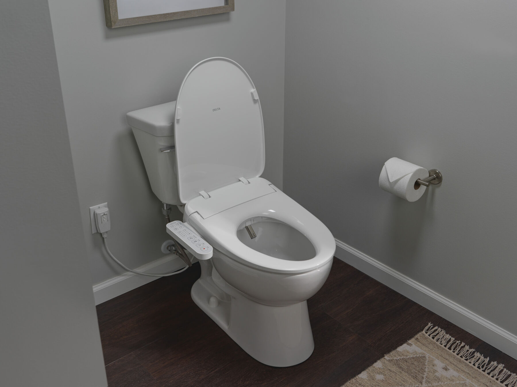 Standard Elongated Electric Bidet Toilet Seat, image 35