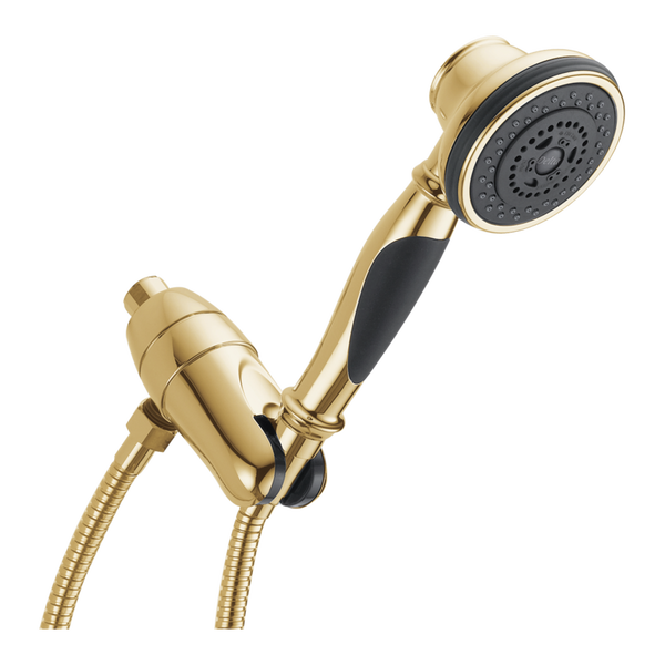 Shower Arm Mount Hand Shower in Polished Brass 54613PB Delta Faucet