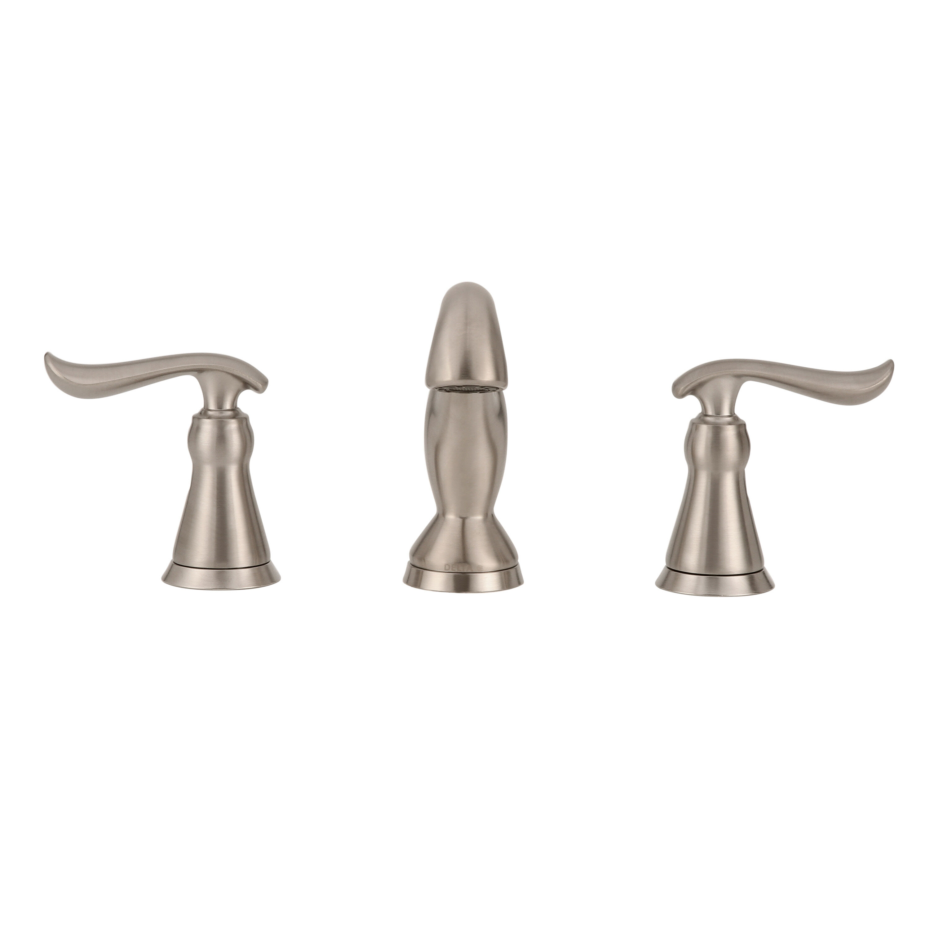 Two Handle Widespread Bathroom Faucet in Stainless 3594-SSMPU-DST