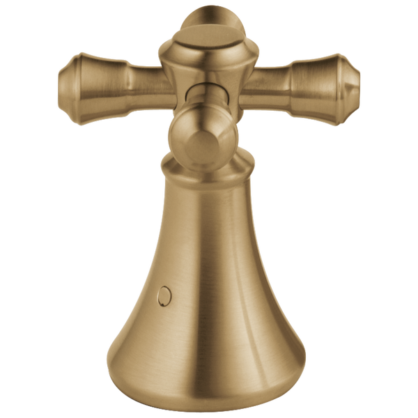 体感サティバ THXE h4CBH CRDP CRDH HHBD CNP Delta Cassidy Brushed Nickel Cross Roman Tub Faucet Handle Set of