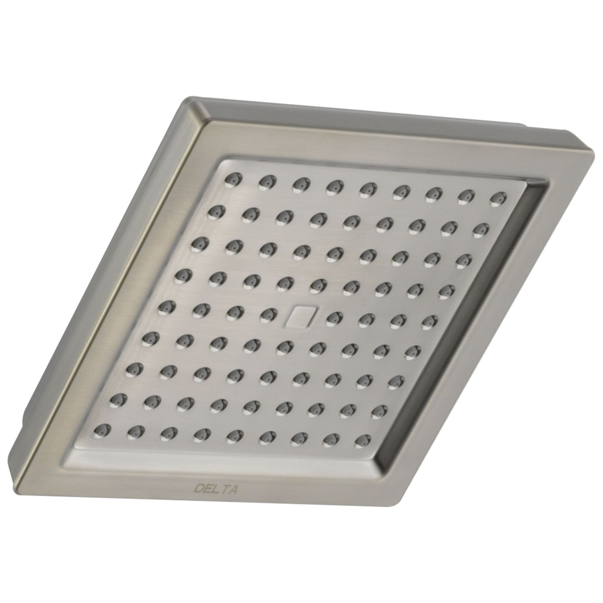 Delta Faucet Universal Showering Components Single-Setting Raincan Shower Head - Stainless